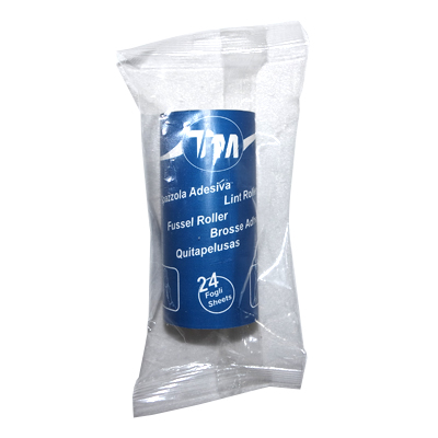 Lint roller in poly-bag